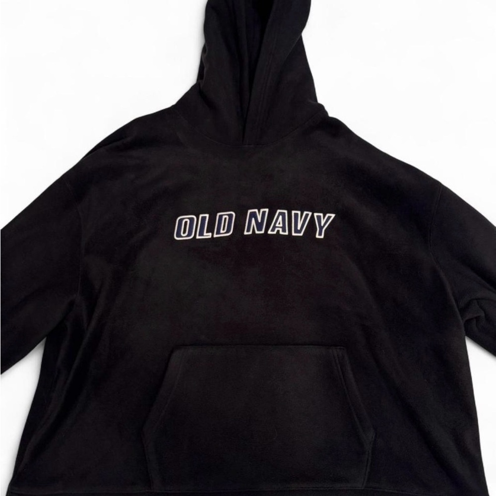 Old Navy Black Fleece Hoodie